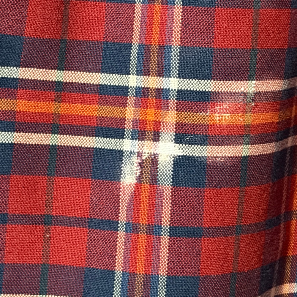Ralph Lauren The Big Shirt Mens Medium Red Plaid Button Down Long Sleeve Cotton - Picture 6 of 6